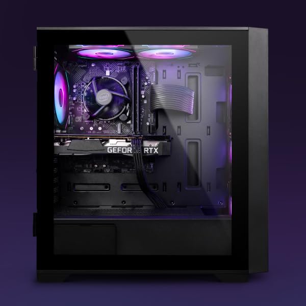Vibox II-6 Gaming PC Set Komplett • Monitor 23 Zoll • Intel Core i5 10400F 6-Kern • Nvidia RTX 3050 6GB • 16GB RAM • 500GB SSD • Windows 11 • WLAN Bild 2