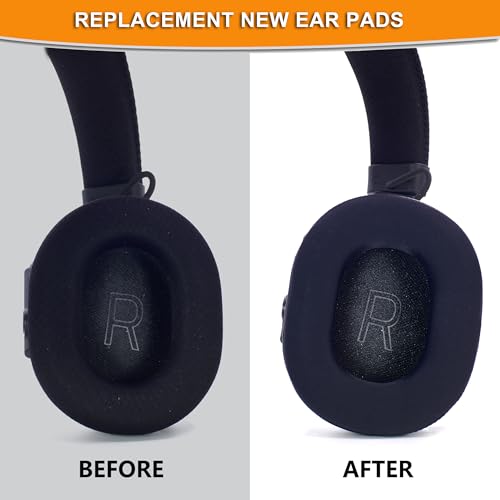 BlackShark V3 Kühlgel-Ohrpolster und Mikrofon-Schaumstoff-Ersatz-Ohrpolster, kompatibel mit Razer BlackShark V3 / V3X Wireless ANC Gaming-Headset (nicht passend für Razer BlackShark V3 Pro) Bild 4