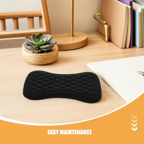 SOIMISS 2 Stück Ergonomische Maus Handgelenkstütze Memory Foam Komfortable Tastatur Handgelenkauflage Laptop Maus Unterstützung Für Büro Gaming Desktop Nutzung Bild 3