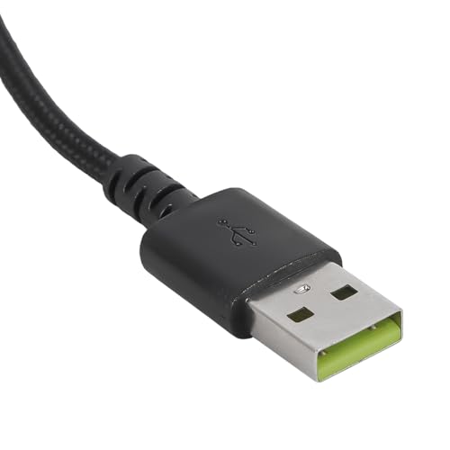 USB-Ladekabel, nylonummantelt, 2 Meter, kompatibel mit der kabellosen Razer V2 Gaming-Maus Bild 6