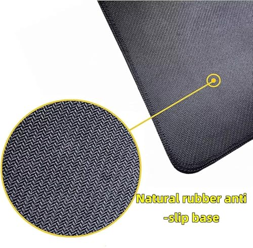 Mauspad Landschaft Gaming Mauspad xxl 1000 x 400 x 3mm Wasserfest Schreibtischunterlage Strand Genähte Kanten Antirutsch Gummibasis, Mauspad Gaming für Laptop Maus Herbstdeko Home Decoration FSBD-3591 Bild 7