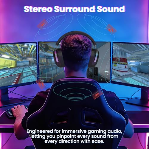 ATTACK SHARK G800 Kabelloses Gaming-Headset, 1000 mAh, Abnehmbares Mikrofon, Aluminiumlegierungsrahmen, 20 ms, 50 mm Treiber, 3 Modi (2.4G/BT/Kabelgebunden) für PC/PS/Phone (schwarz) Bild 6