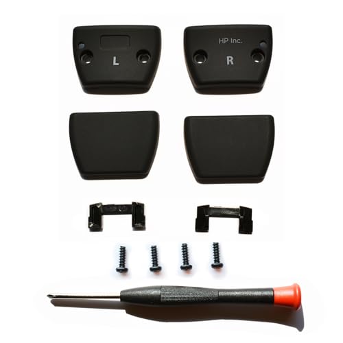 Cloud Alpha Scharnierklemmen – Ersatz-Scharnier-Seitenschnallen für HyperX Cloud Alpha/Alpha S/Alpha Pro, Cloud 2/Cloud II/Cloud 2 Core/Cloud Core Wireless Gaming Headsets (links + rechts) Bild 1
