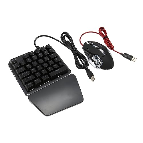 Generic Gaming-RGB-Tastatur-Maus-Konverter-Set für, Kabellose Kabelgebundene Kombination für PUBG, Tragbarer Mobiler Spieleadapter für Telefon Bild 1