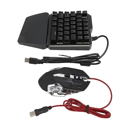 Generic Gaming-RGB-Tastatur-Maus-Konverter-Set für, Kabellose Kabelgebundene Kombination für PUBG, Tragbarer Mobiler Spieleadapter für Telefon Bild 5