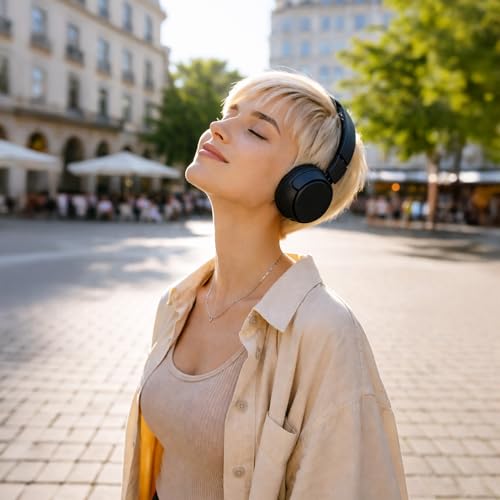 kwmobile 2X Mesh Polyester Ohr Polster für Razer BlackShark V3 Pro Ohrpolster - Ersatz Ohrpolster - Kopfhörer Ersatzteile - Kopfhörer Ersatzpolster für Over Ear Headphones Bild 6
