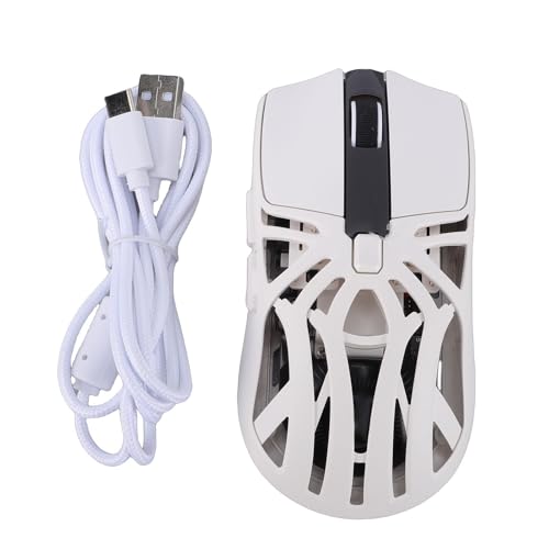 LICAEVEY Gaming-Maus, 10000 DPI Tri Mode 2,4 G Wireless BT5.3, Kabelgebundene Konnektivität mit RO-Programmierung für PC-Computerspiele Bild 7