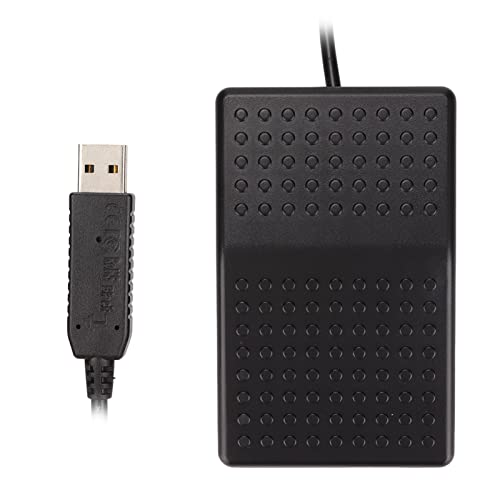 USB-Fußschalter, Einzelpedal, mechanischer Schalter, programmierbare Tastatur, Maus, Gerät für Gaming, Transkription und Büroarbeit, ABS-Material, 2 m Kabellänge Bild 5