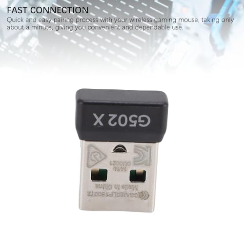 USB-Dongle-Mausempfänger, Stabile Verbindung, Kompakt, Tragbar, für Kabellose Gaming-Maus Bild 2