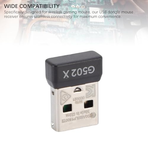 USB-Dongle-Mausempfänger, Stabile Verbindung, Kompakt, Tragbar, für Kabellose Gaming-Maus Bild 4