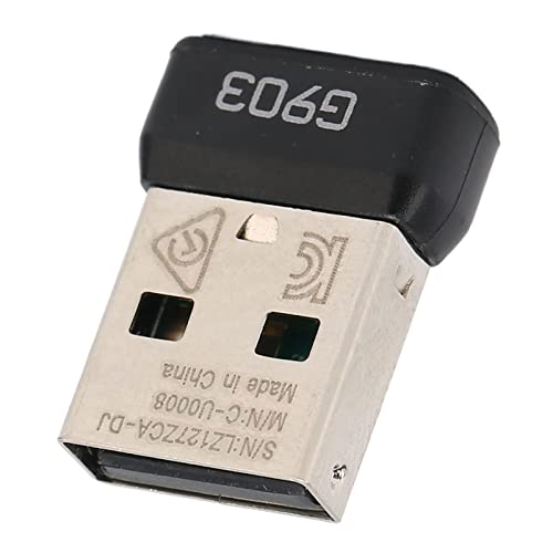 Ausla USB-Wireless-Maus-Empfänger-Adapter für G903, 2,4 G USB-Ersatz-Dongle für Gaming-Maus mit Stabiler Verbindung und Tragbarem Design Bild 2