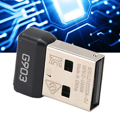 Ausla USB-Wireless-Maus-Empfänger-Adapter für G903, 2,4 G USB-Ersatz-Dongle für Gaming-Maus mit Stabiler Verbindung und Tragbarem Design Bild 4