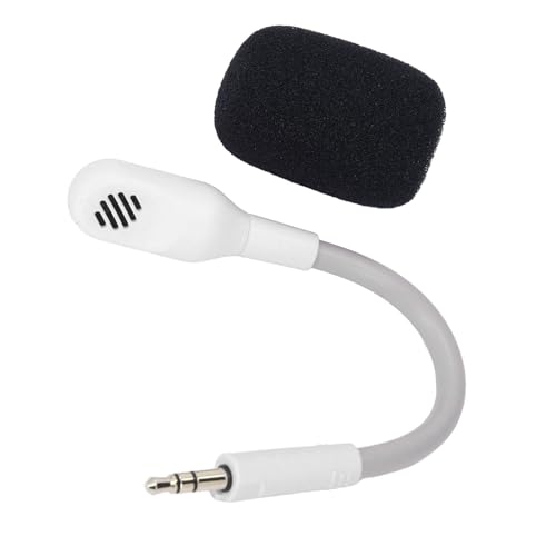 BONKZEBU Professioneller Mikrofon-Ersatz für Barracuda X – Gaming-Headset-Mikrofon mit Geräuschunterdrückung – Ideal für Streaming (Weiß) Bild 1