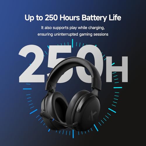 MCHOSE V9 Pro Gaming-Headset, Audio für Videospiele, 7.1 Esports Surround Sound, Schwarz Bild 5