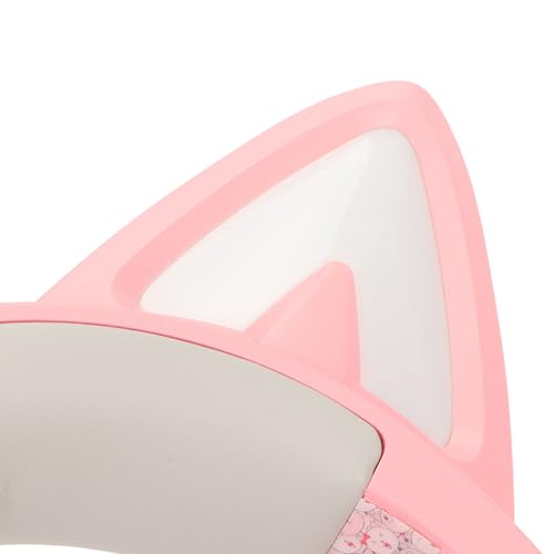 WINH Gaming Headset Cat Ear Wireless Kopfhörer mit einziehbarem Mikrofon - 3D-Surround-Sound für PCs, Laptops (PINK) Bild 7