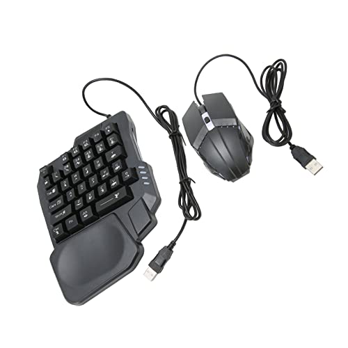 Fockety Gaming-Tastatur-Maus-Kombi-Wireless-Konverter für, Schnelles Aufladen, 4-in-1-Handyspiel-Bundle-Pack für PUBG Mobile, ABS-Material Bild 3