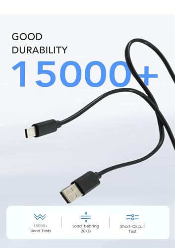 Ersatz USB-C-Schnellladekabel kompatibel mit SteelSeries Arctis 9X/Arctis Pro/Actis 7X/Arctis 7P/Arctis 9/Arctis 7/Arctis 1/Arctis 3 drahtlosen Gaming-Headsets (6FT) Bild 2
