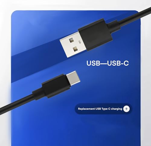 Ersatz USB-C-Schnellladekabel kompatibel mit SteelSeries Arctis 9X/Arctis Pro/Actis 7X/Arctis 7P/Arctis 9/Arctis 7/Arctis 1/Arctis 3 drahtlosen Gaming-Headsets (6FT) Bild 5