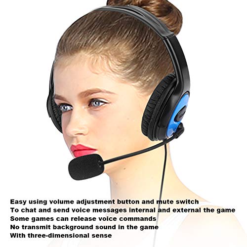 Cryfokt Gaming-Headset, Leichtes Mikrofon mit Rauschunterdrückung, /X-ONE für Gamer, ABS, Schwarz, 1 Stück Bild 2