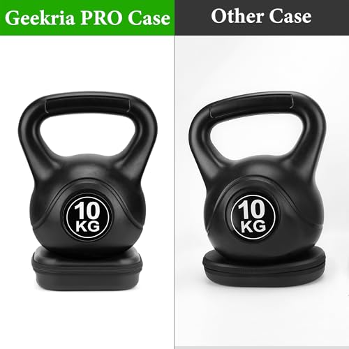 Geekria PRO Robuste Kopfhörer-Hülle, kompatibel mit Bose QC Ultra II/SE/45/35 II Gaming-Headset, Hartschale, langlebig, mehrschichtiger Schutz, Reisetasche (schwarz) Bild 3