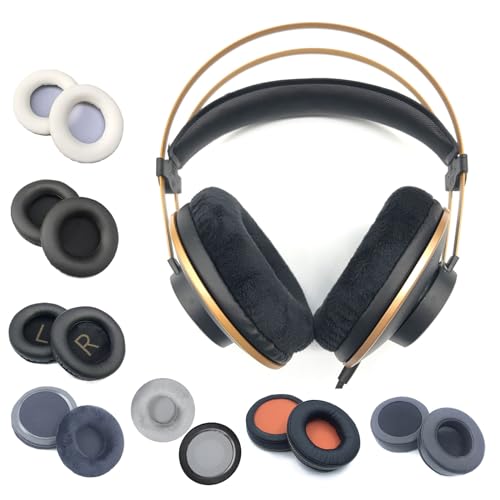 Ersatz-Ohrpolster für ForAKG K52 K72 K92 K240 K242 Kopfhörer, Ohrenschützer, Ohrpolster, Schaumstoff-Ohrstöpsel, Headset-Pads für Kopfhörer, Schwamm-Abdeckungen, Ohrhörer-Ersatzpolster, Ohrpolster Bild 6
