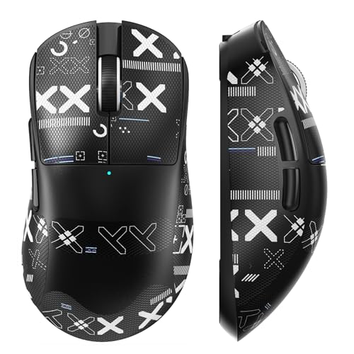 MAGIC-REFINER X2 Kabellose Gaming-Maus, 24000 DPI, PAW3311, Ergonomisch für Rechtshänder, BK52820 MCU, 69g Superlight, 500-mAh-Akku, Bluetooth/2.4G/Kabelgebundene, Griptape-Set, PC/Mac, Schwarz Bild 1