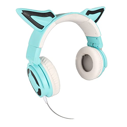 RGB Cat Ear Headset 5.3 Drahtlose Rauschunterdrückung Typ C Faltbares Gaming-Headset mit Mikrofon Zum Hören Ist Grundlegende Surround für die Erreichung des Headset-Kanals Virtual 7 1 Bild 2