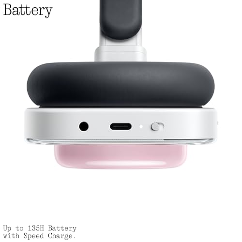 Nothing Headphone (a) Kabellose Over-Ear Kopfhörer mit ANC, bis zu 135h Akkulaufzeit, Hi-Res, LDAC, Anpassbare taktile Steuerung – Schwarz Bild 7