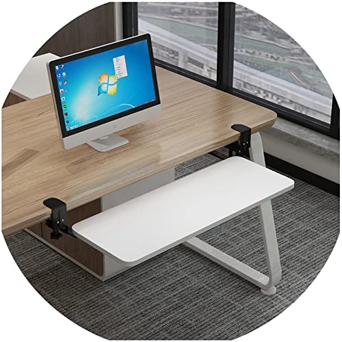 Verstellbare Ablage für Tastatur und Maus, einziehbares Regal zur Reduzierung der Augenbelastung, perfekt für Heimbüro und Gaming, ergonomisches Design für Komfort Bild 1