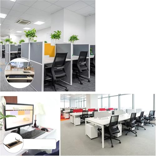54–70 cm Tastaturschublade mit Klemme für Tastatur und Maus, Schiebeablage für ergonomischen Arbeitsplatz, verstellbare Tiefe, ideal für Heimbüro und Gaming-Setup. Bild 7