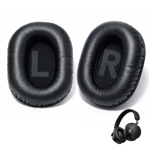 for Logitech Ohrpolster G Pro X Aus Memory-Schaum Mit Proteinleder, Komfortabler Over-Ear Ersatz Für Gaming Headset,Geräuschdämpfend,Langlebig,Passgenau Für Logitech G Pro X Kopfhörer Schutz Bild 1