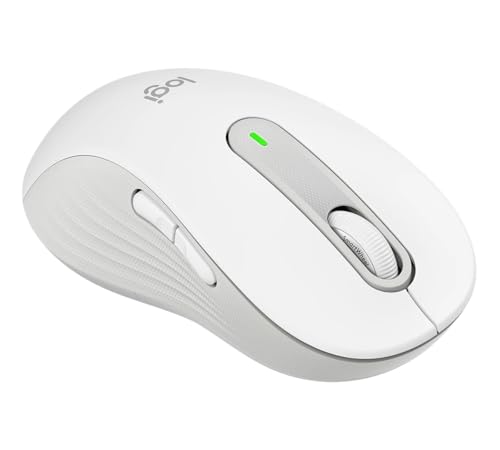 Logitech Signature M650 L for Business kabellose Maus, Logi Bolt, für große Hände, Bluetooth, SmartWheel, für Linkshänder - weiß【Bulk - ohne Verpackung】 Bild 1
