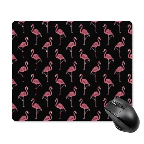 Mauspad Rosa Flamingo Mousepad Gaming Maus-Matte Wasserdicht Mouse Pad Für Studium Zuhause Laptop M Bild 1