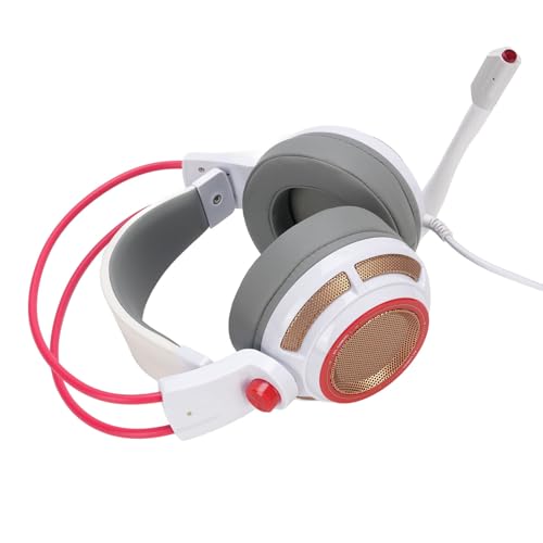 BONKZEBU Mehrkanal-Gaming-Headset, 7.1-Surround-Sound, USB-Kopfhörer, LED-Licht-Headset für Gaming, Innovatives Mikrofon, Bequemes Langzeit-Tragen Bild 3