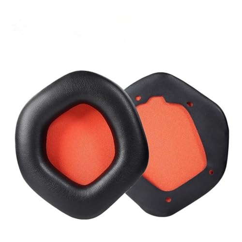 Ersatz Ohrpolster für ASUS Rog Strix 7.1 RGB Gaming-Headset, Ohrenschützer mit Schnalle Atmungsaktives Mesh+Memory Schwamm Kopfhörer Proteinhaut Abdeckung (Protein Haut OR,1:1) Bild 1