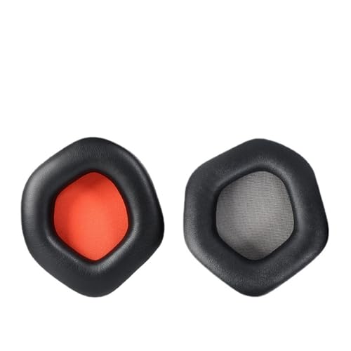 Ersatz Ohrpolster für ASUS Rog Strix 7.1 RGB Gaming-Headset, Ohrenschützer mit Schnalle Atmungsaktives Mesh+Memory Schwamm Kopfhörer Proteinhaut Abdeckung (Protein Haut OR,1:1) Bild 4