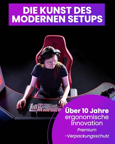 Arozzi Headset-Halterung Untertisch – Robuster Kopfhörerhalter aus Metall, Platzsparende Gaming-Headset-Halterung, Einfache Installation, Minimalistischer Schreibtisch-Organizer Bild 6