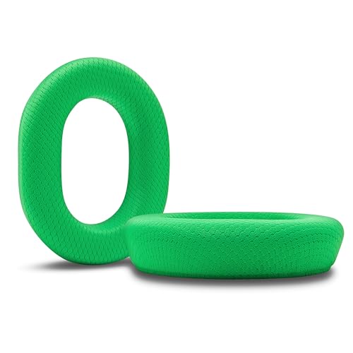 WC Freeze Blackshark V3 Pro – Kühlende Gel-Ohrpolster kompatibel mit Razer BlackShark V3 Pro von Wicked Cushions | Verbesserter Komfort, Kühlgel-Technologie, extra dick | Neon Green Bild 7