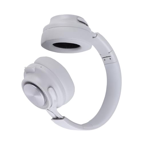 CHICIRIS Drahtloses Headset mit 3,5 mm Audiokabel für PC Tablet-Telefon, Lange Haltbarkeit Gaming-Headset, Aluminiumlegierung (WHITE) Bild 1