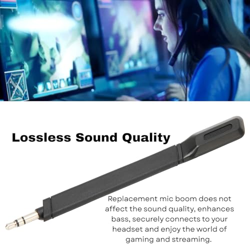 Ersatzmikrofon, professionelles, klares Mikrofon mit Rauschunterdrückung, abnehmbares Mikrofon für G733 Wireless Headset, Sauerstoffkupfer, 3,5 mm Stecker Bild 4
