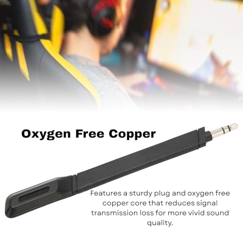 Ersatzmikrofon, professionelles, klares Mikrofon mit Rauschunterdrückung, abnehmbares Mikrofon für G733 Wireless Headset, Sauerstoffkupfer, 3,5 mm Stecker Bild 5