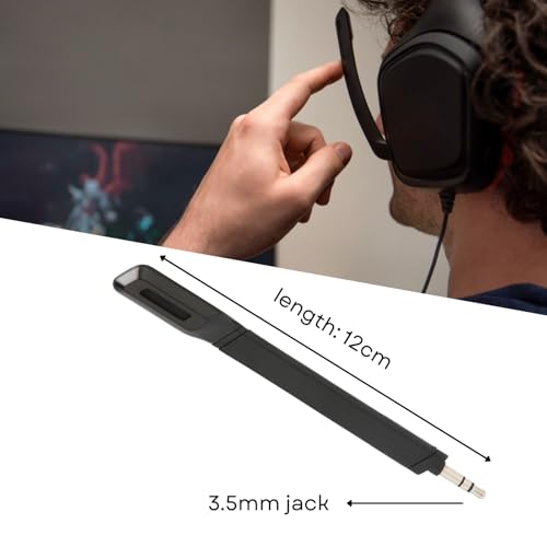 Ersatzmikrofon, professionelles, klares Mikrofon mit Rauschunterdrückung, abnehmbares Mikrofon für G733 Wireless Headset, Sauerstoffkupfer, 3,5 mm Stecker Bild 6