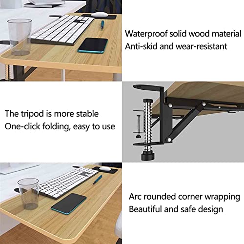 Ergonomische Maus-Armstütze, faltbar, Schreibtischverlängerung mit Armlehnenablage für Büro und Computer, verstellbarer Schreib- und Gaming-Ständer, Komfort und Produktivitätssteigerung Bild 4