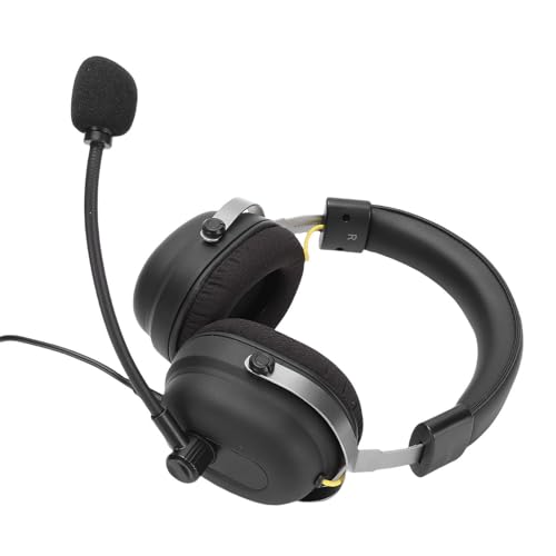 Kabelgebundenes USB-Gaming-Headset, Stereo-Subwoofer, 360-Grad-7.1-Surround-Sound-Gaming-Kopfhörer mit Mikrofon für Computer, Laptop, Geräuschisolierendes Over-Ear-Headset Bild 6