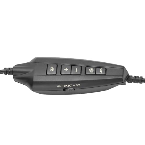 Kabelgebundenes USB-Gaming-Headset, Stereo-Subwoofer, 360-Grad-7.1-Surround-Sound-Gaming-Kopfhörer mit Mikrofon für Computer, Laptop, Geräuschisolierendes Over-Ear-Headset Bild 7