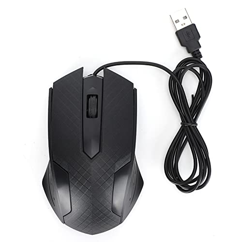 Kabelgebundene Maus, Professionelle Gaming-Maus mit 2400 DPI Optischer Geschwindigkeit und Ergonomischem Design, Kompatibel für und (Psst) Bild 5