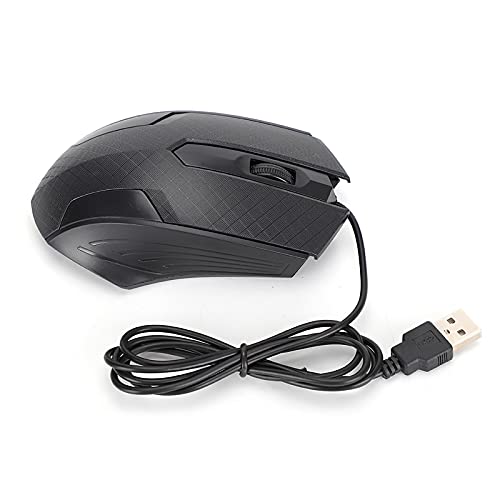 Kabelgebundene Maus, Professionelle Gaming-Maus mit 2400 DPI Optischer Geschwindigkeit und Ergonomischem Design, Kompatibel für und (Psst) Bild 7
