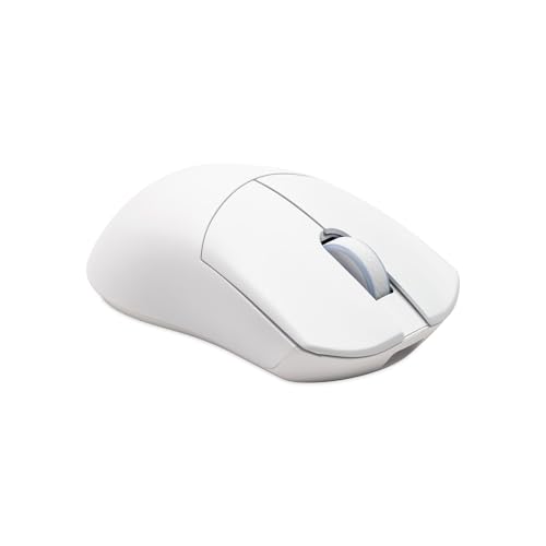 WLMOUSE Huan Gaming-Maus aus Magnesiumlegierung, 48 g, 8K Sprach- und Display-Receiver, Dual 8K kabellos/verkabelt, PAW3950HS Sensor, RGB-Radbeleuchtung, Nordic 54H20 (Nekko (OM-Switch)) Bild 7