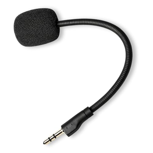 Gaming Mikrofonarm kompatibel mit G PRO/G PRO X Kabellose Gaming Headsets, abnehmbares Mikrofon mit Geräuschunterdrückung und vergoldetem 3,5 mm Stecker Bild 6