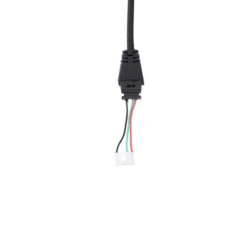 Passend für Headset-Kabel, Premium-OFC-Ersatzkabel mit Typ-C-Anschluss für Gaming-Headsets, 2,5 m langes geflochtenes Nylon-Audio- und Datenkabel mit Kupferkern (schwarz) Bild 7